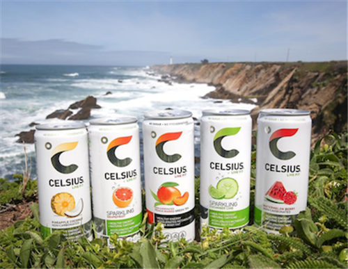 5種口味的功能飲料Celsius 5種口味的功能飲料Celsius
