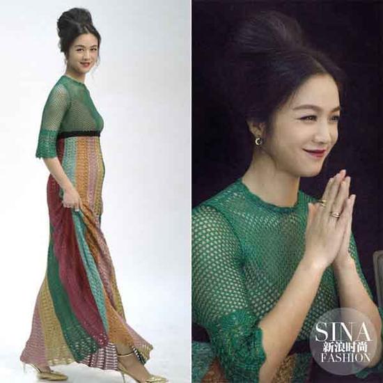 顏值還是完美滴，只是那裙子是個什么鬼