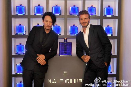 張震與貝克漢姆共進(jìn)晚餐 張震與貝克漢姆共進(jìn)晚餐