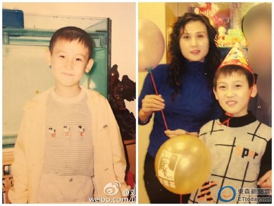 蛇精男曬兒時(shí)照自稱天然 蛇精男曬兒時(shí)照自稱天然