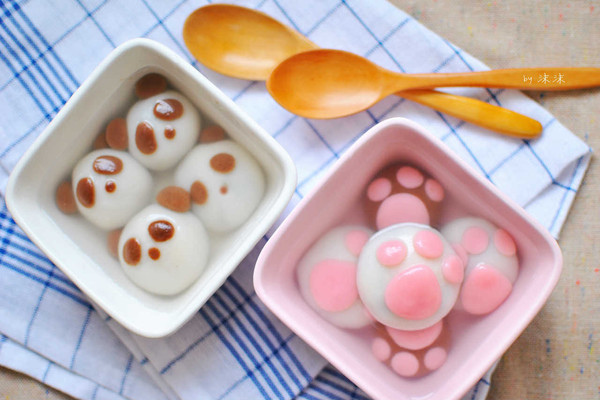 湯圓也賣(mài)萌：香甜軟糯 萌化你的心