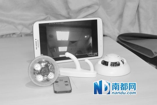 香港民建聯(lián)從市面購買到的偷拍儀器。