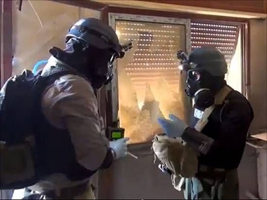 　敘利亞將遵守協(xié)議將剩余的化學武器于4月13日前運往拉塔基亞港。