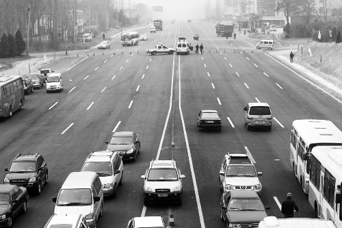 107國道新鄭境快速通道通車 開車去新鄭只需半小時(shí)