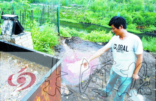 煉油點(diǎn)將骯臟、臭氣熏人的廢水直接排入溝渠。