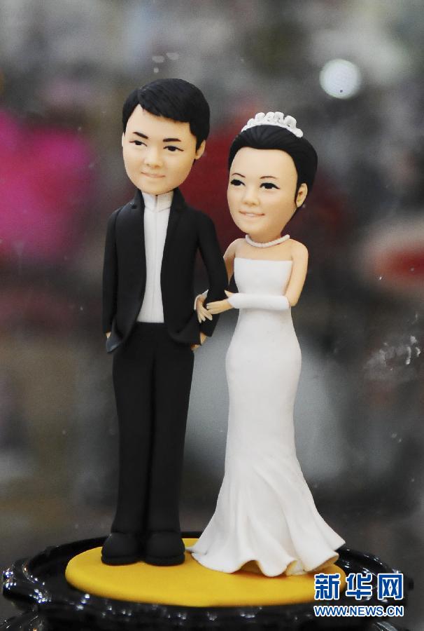 “情侶面塑”惹人愛 “情侶面塑”惹人愛