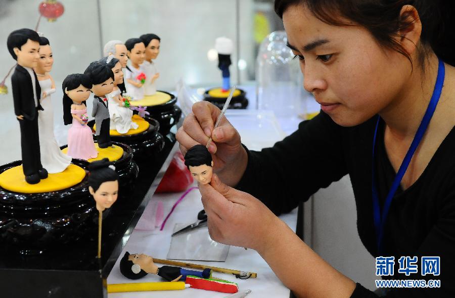 “情侶面塑”惹人愛 “情侶面塑”惹人愛