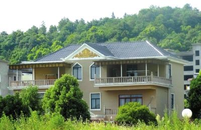 江西宜春，氣功大師王林在樟竹路紫薇山莊旁的別墅。圖/CFP