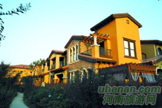 花都溫泉，從天空下走到房間里