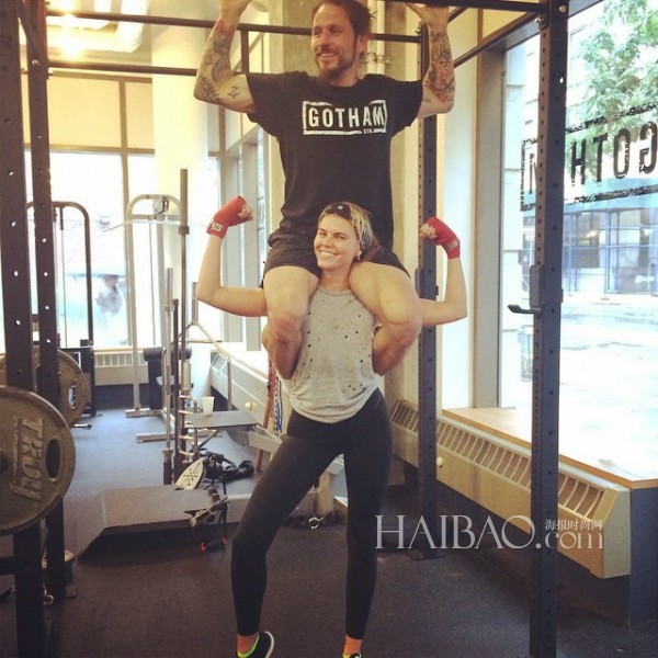 超?，旣惸取ち詹?(Maryna Linchuk) 近期健身私照