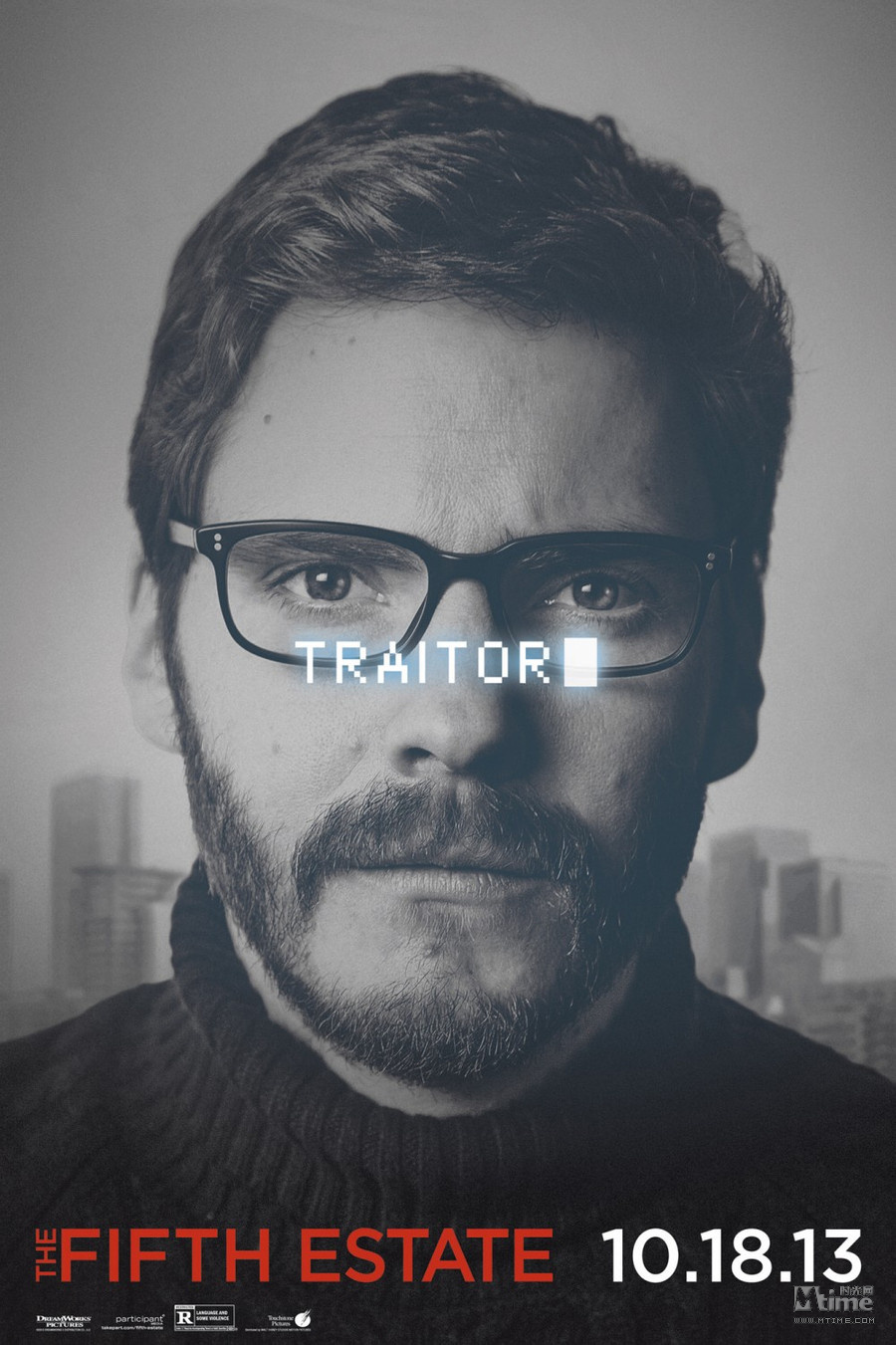 "維基解密"傳記片人物海報(bào) "維基解密"傳記片人物海報(bào)