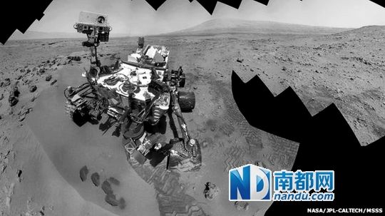 “好奇”號探測器在火星上發(fā)現(xiàn)水。