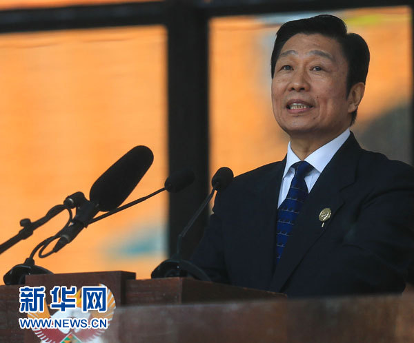 12月10日，國家副主席李源潮在南非約翰內斯堡出席南非政府為前總統(tǒng)曼德拉舉行大型官方追悼活動并致辭。