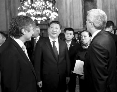 　會見阿根廷議長。