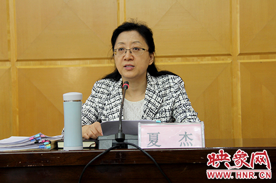 河南省委常委、組織部部長夏杰