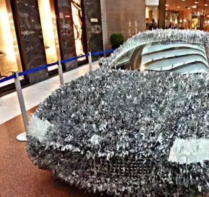 驚！車主用玻璃渣改裝瑪莎拉蒂