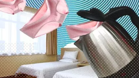 太惡心！女游客竟用酒店燒水壺煮自己的臟內(nèi)褲