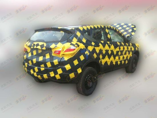 海馬緊湊級(jí)SUV諜照 海馬緊湊級(jí)SUV諜照