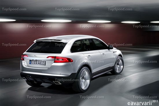 海外媒體制作捷豹SUV車型假想圖 海外媒體制作捷豹SUV車型假想圖