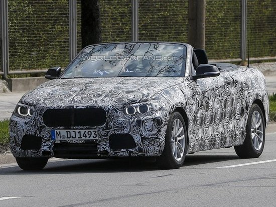 寶馬2系敞篷版測(cè)試諜照 寶馬2系敞篷版測(cè)試諜照