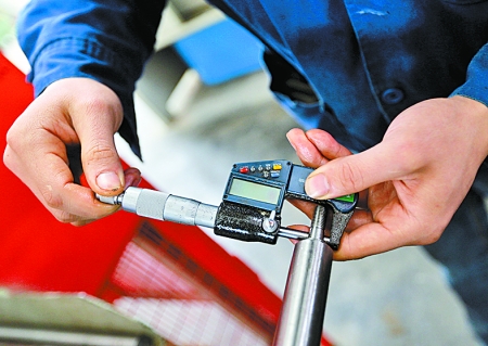 測(cè)量一絲不茍 測(cè)量一絲不茍