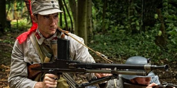 外國軍迷扮演中國抗戰(zhàn)軍人 外國軍迷扮演中國抗戰(zhàn)軍人