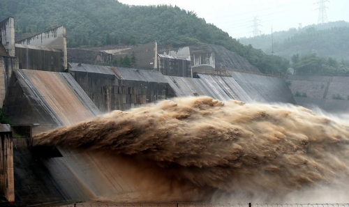 黃河小浪底調(diào)水調(diào)沙 場(chǎng)面震撼 黃河小浪底調(diào)水調(diào)沙 場(chǎng)面震撼