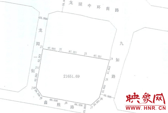 鄭政東出(2014)6號(hào)地塊位置。
