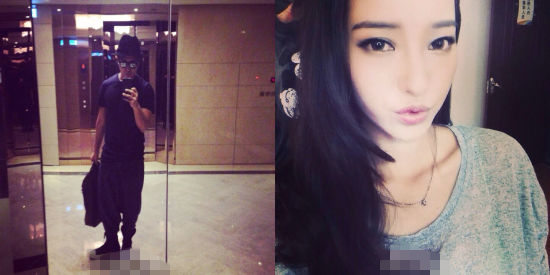 歐弟微博承認(rèn)結(jié)婚曬老婆美照。