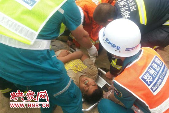 事故現(xiàn)場(chǎng)，一人被救出