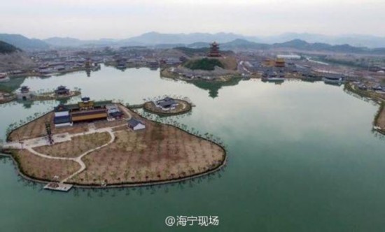 浙江橫店按1:1比例打造圓明園 浙江橫店按1:1比例打造圓明園