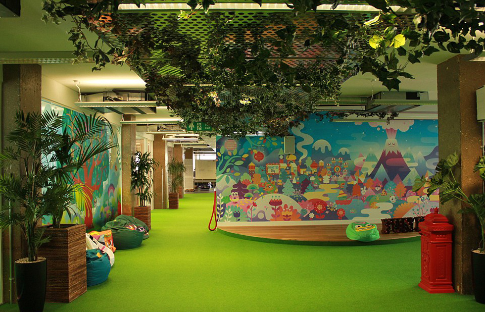 盤(pán)點(diǎn)全球最酷的辦公室 盤(pán)點(diǎn)全球最酷的辦公室