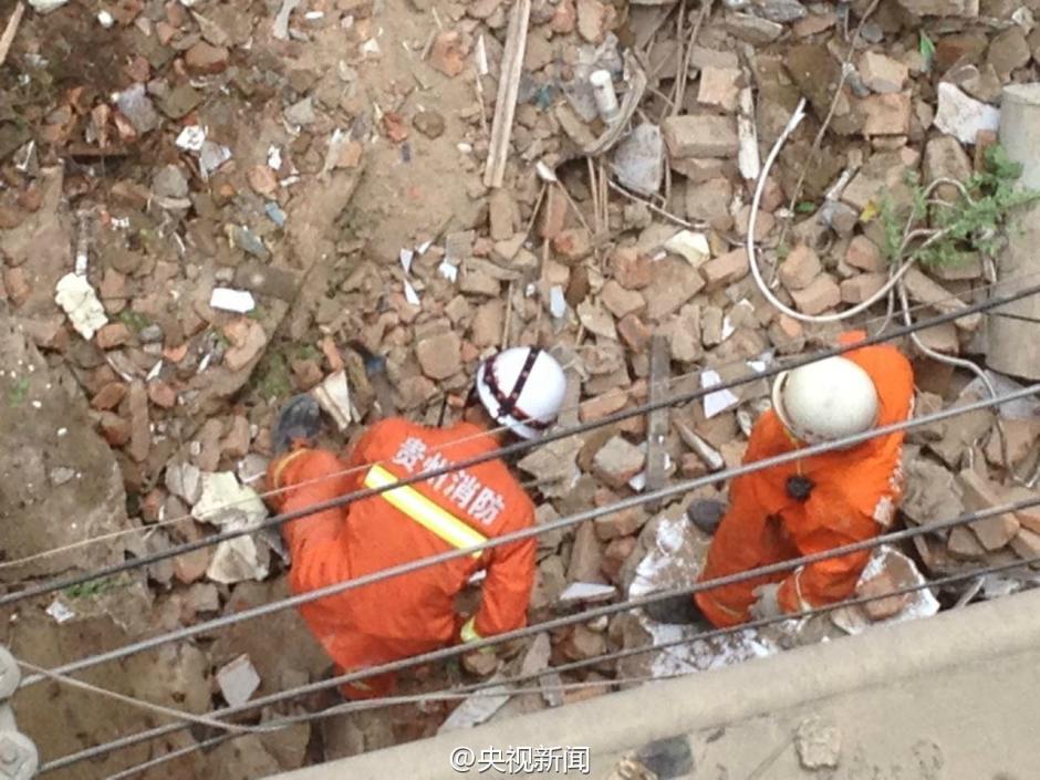 貴州遵義9層居民樓發(fā)生垮塌 貴州遵義9層居民樓發(fā)生垮塌