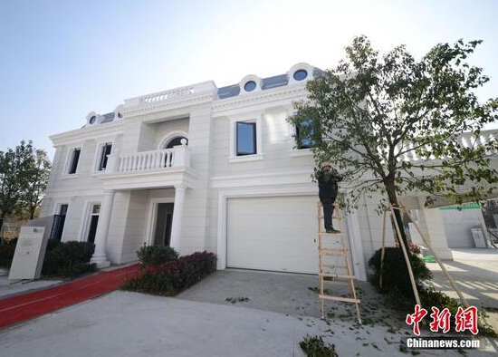 看！這些別墅都是3D打印出來的 僅耗時1天