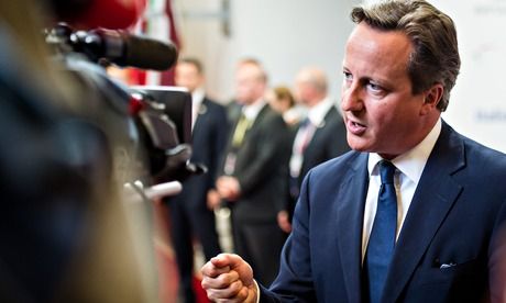 　資料圖：英國(guó)首相卡梅倫。