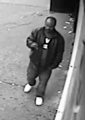 警方公布的嫌疑人視頻截圖。