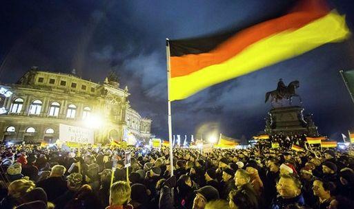 示威現(xiàn)場(chǎng)。