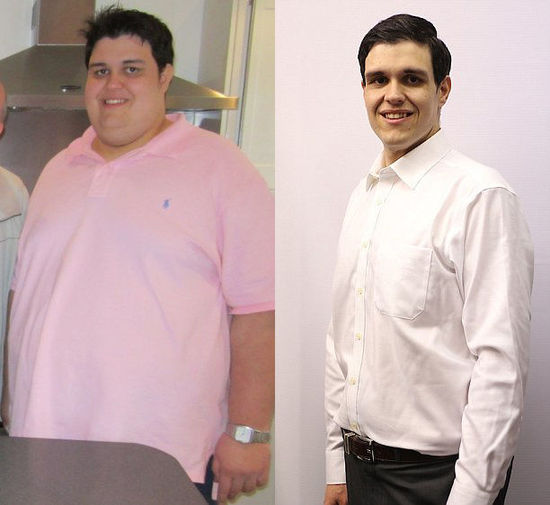 英體重418斤男子穿銅質(zhì)鞋墊減肥 18個月減254斤 英體重418斤男子穿銅質(zhì)鞋墊減肥 18個月減254斤