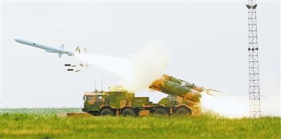 導(dǎo)彈發(fā)射。林曉營攝