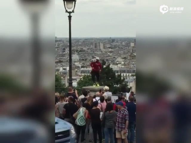 牛！黑人小哥開掛技能不斷