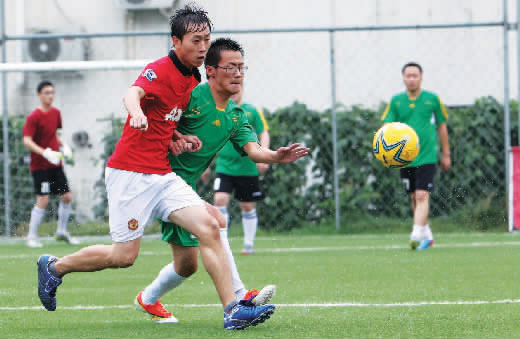 平安保險與農(nóng)大體院的這場比賽，在上半場就失去了懸念