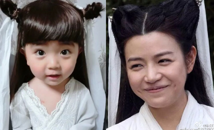 男版小龍女萌翻了 眼神無(wú)辜露性感小香肩