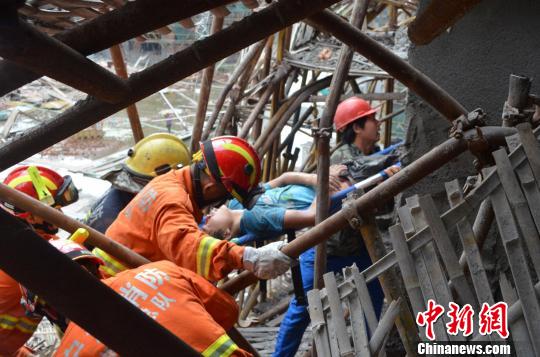 事故現(xiàn)場(chǎng)。丁強(qiáng) 攝